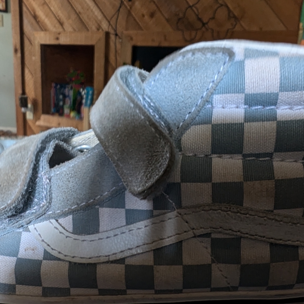 Big kids in Vans Size 5.5